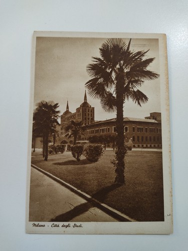 Cartolina milano città degli - cartolina,