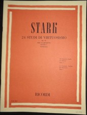 STARK 24 STUDI DI VIRTUOSISMO OP.51 PER CLARINETTO FASCICOLO I (GARBARINO)