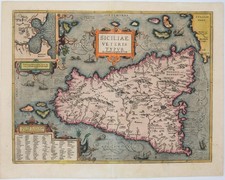 1601 Splendida Mappa Ortelius