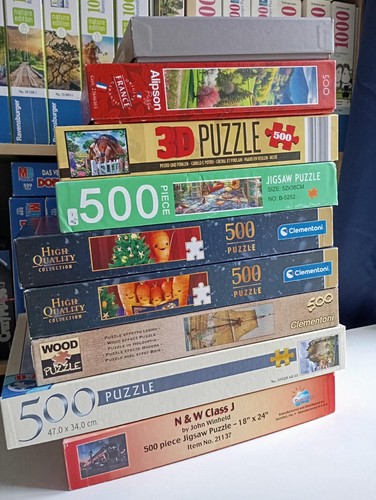 Puzzle 500 pezzi clementoni - puzzle,