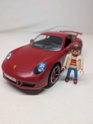 Playmobil porche 911 rouge