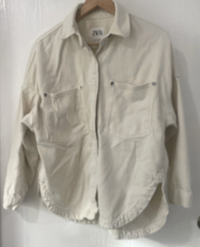 Giacca jeans denim zara - giacca,