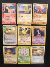SET LOTTO 9 CARTE POKÉMON OLD