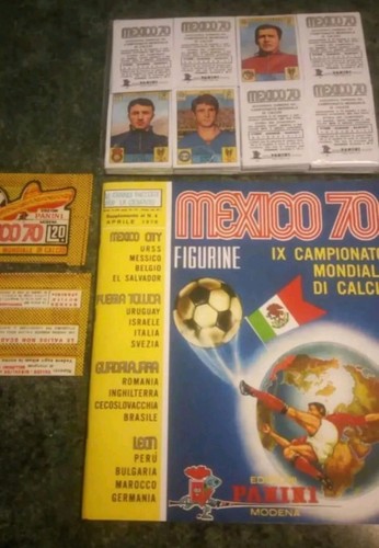 Mexico panini empty album - panini,