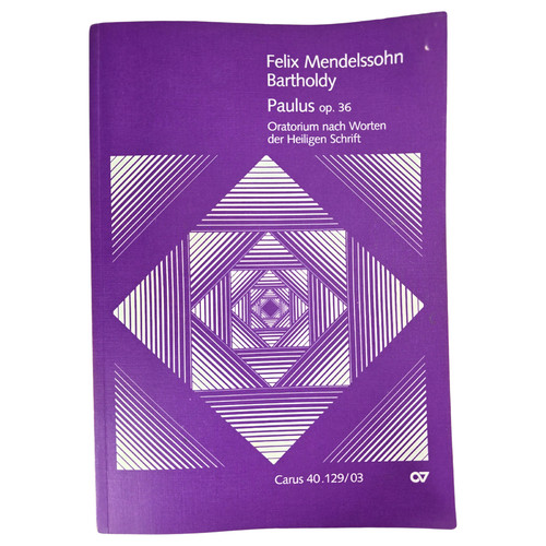 Mendelssohn paulus 36 - mendelssohn,