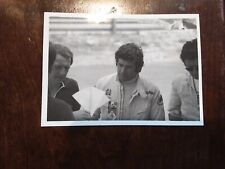 GIACOMO AGOSTINI PUBBLICITA' CASCO AGV  ORIGINALE FOTO D'AGENZIA    12 X 9 CM