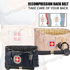 Schiena Decompressione Lombare Supporto Cintura Air Trazione Sollievo Dolore Set