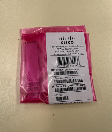 Genuine cisco sfp 10g - genuine,