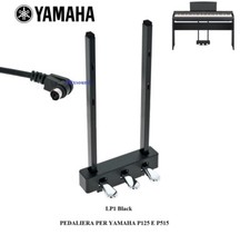 Yamaha lp1 black - black, pedaliera
