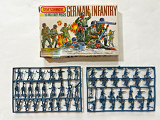 MATCHBOX P-5003 GERMAN INFANTRY SERIE COMPLETA SU SPRUE SCATOLA ORIGINALE 1/76