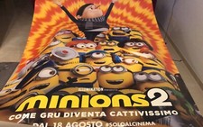 Poster locandina GIGANTE Minions 2 244x153 cm 2022 ORIGINALE da cinema