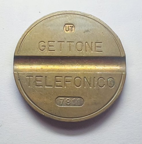 Italian gettone telefonico - italian,