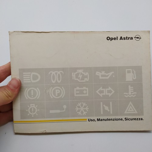 Libretto uso manutenzione opel - uso,