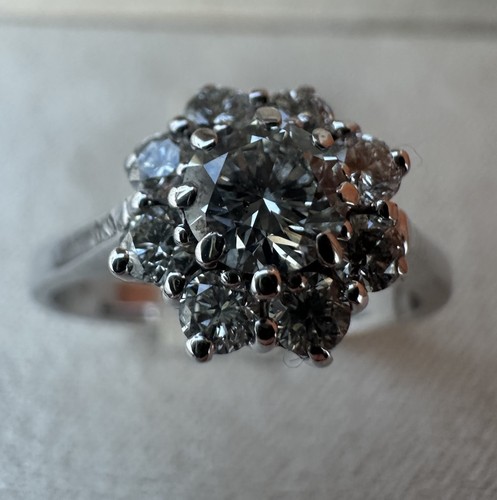 Anello oro bianco kt - anello, 18