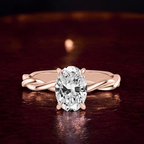 Anello oro rosa kt - in,
