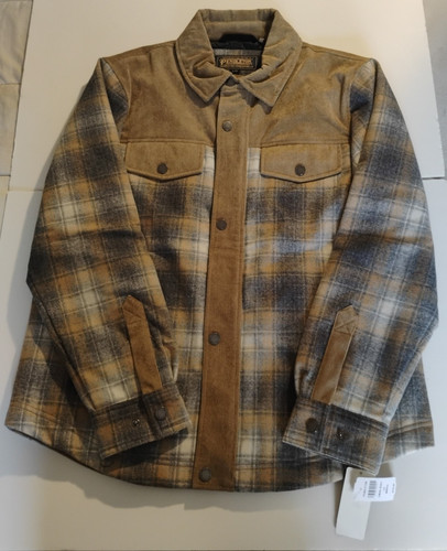 Giacca camicia flanella