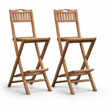 Set di 2 Sgabelli pieghevoli