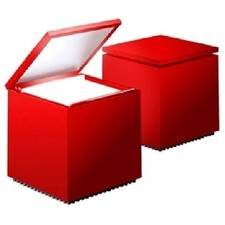 CINI&NILS LAMPADA DA TAVOLO CUBOLUCE 40W ROSSA 137