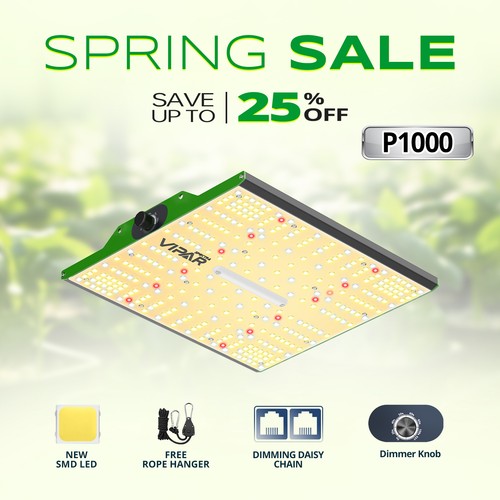 Viparspectra p1000 led grow - p1000,
