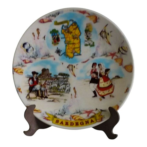 Piatto ceramica sardegna - piatto,