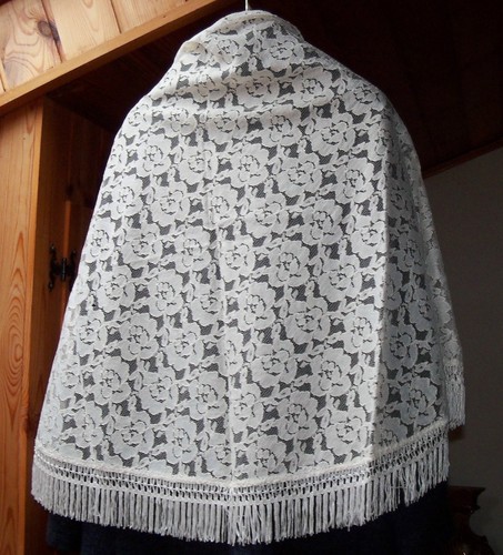 Scialle coprispalle pizzo - coprispalle,