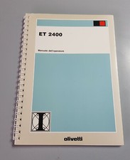 OLIVETTI  manuale istruzioni