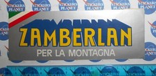 ADESIVO STICKER VINTAGE AUTOCOLLANT AUFKLEBER ZAMBERLAN PER LA MONTAGNA