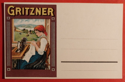 Cartolina gritzner macchine - macchine, da