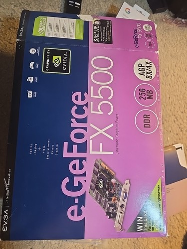 Geforce 5500 256mb ddr - geforce, 128