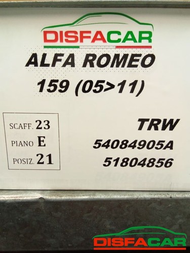 Centralina abs alfa romeo - abs,