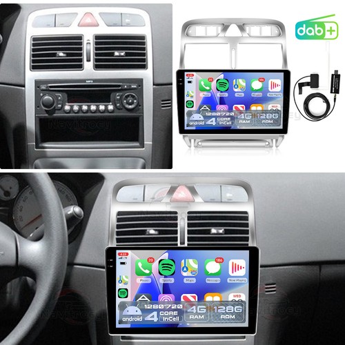 Dab 128gb per peugeot 307 - dab+, 4+128gb