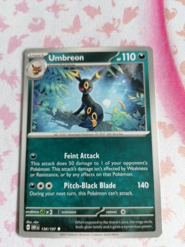 Pokémon umbreon 130 - pokémon, 130/197
