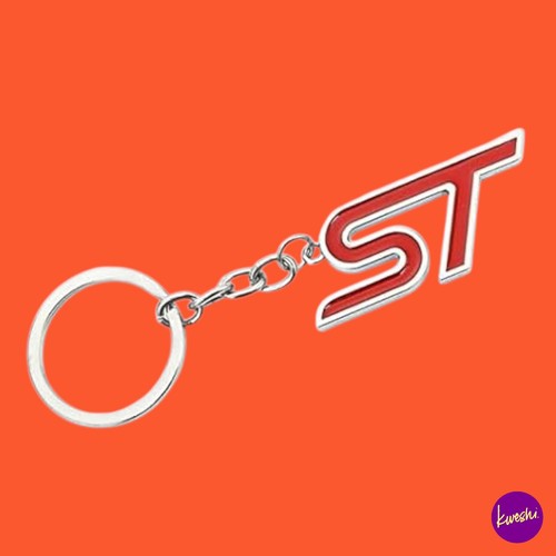 Ford logo metal keyring - logo,