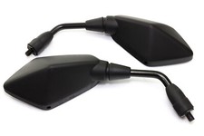 Coppia specchietti neri