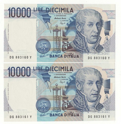 10000 lire volta decr - lire,