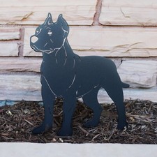 Dogo Argentino Black Metal Dog