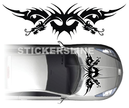 Adesivo drago tribale per - tribale,