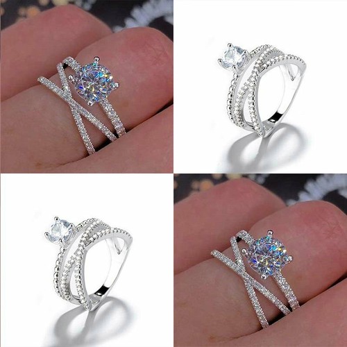 Anelli donna argento placcato