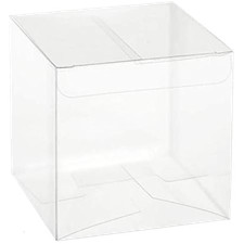 10 scatole bomboniere trasparenti pvc 8x8x8 cm  FCA-PVC11-10