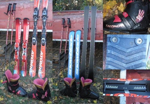 Ski ausrüstung snowblade - ski-ausrüstung,