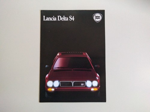 Depliant brochure lancia - lancia, delta