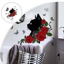 Adesivi murali vivaci gatti