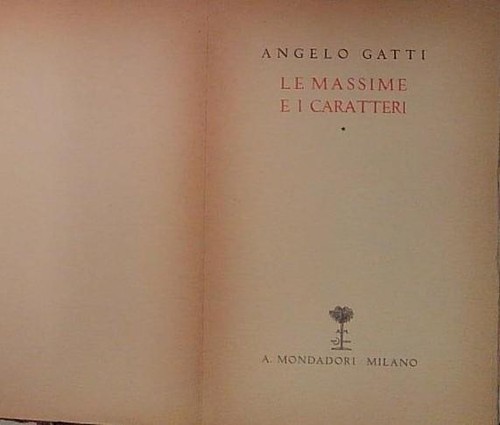 Gatti angelo massime - gatti, i