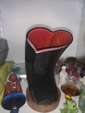 Raro vaso vetro vintage Kosta