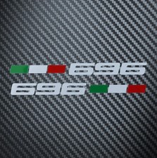 2 ADESIVO ADESIVI DUCATI  696