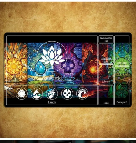 Lotus land symbols mtg - lotus,