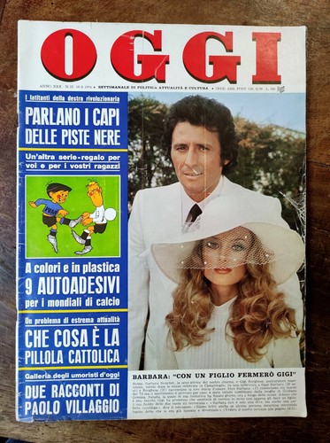 Barbara bouchet rivista oggi - barbara,