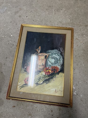 Quadro dipinto tempera - quadro, a