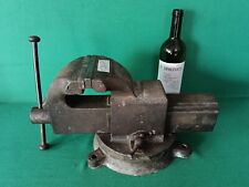 GRANDE MORSA VINTAGE DA BANCO INDUSTRIALE 25 KG CON GANASCE DA 130 MM. CM79