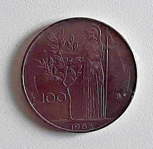 Italia repubblica 100 lire - italia,
